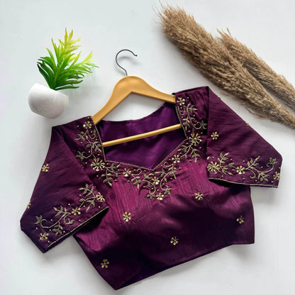 Designer Handwork Blouse with Intricate Detailing - RPD Fashion