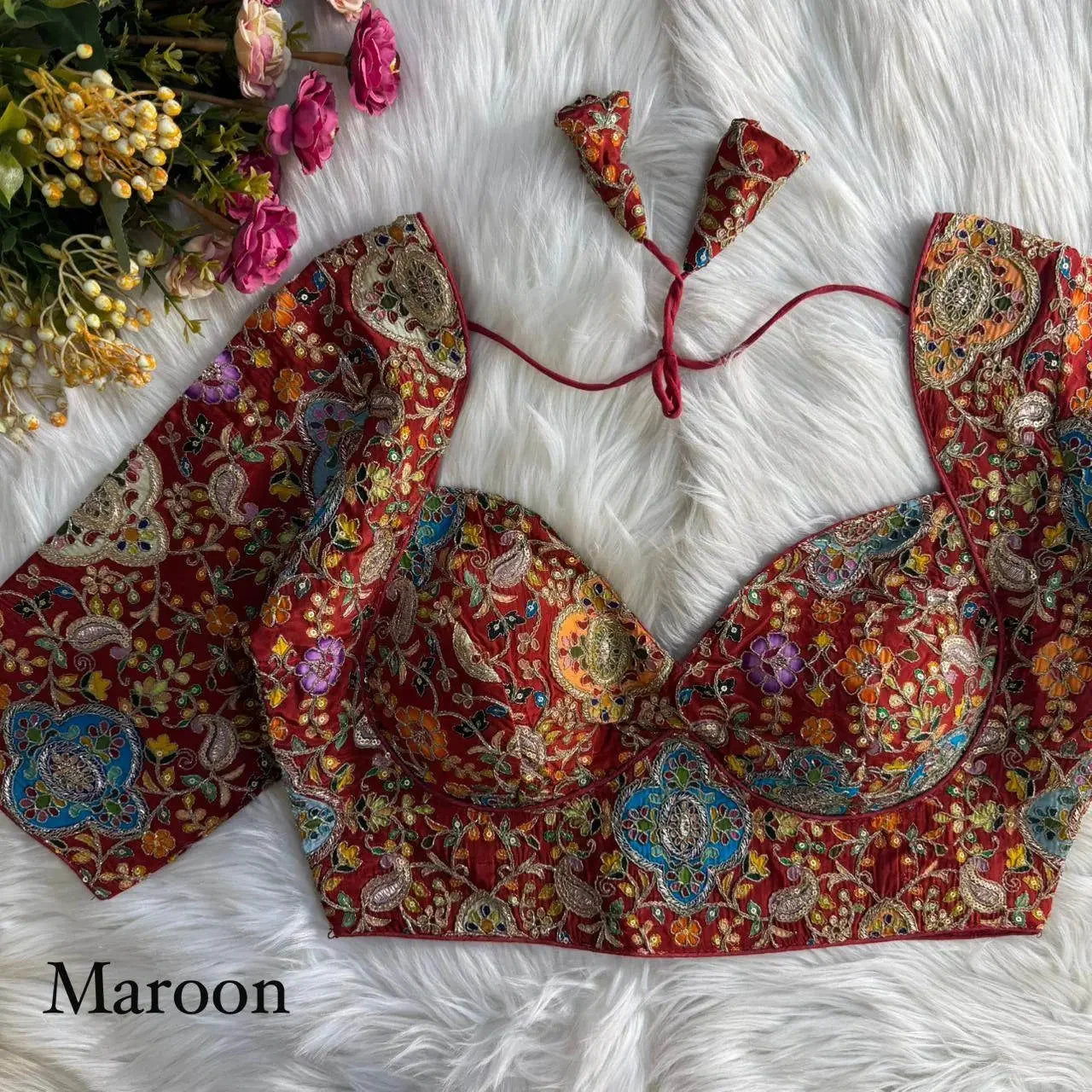 elegant readymade bridal blouses online - rpd fashion