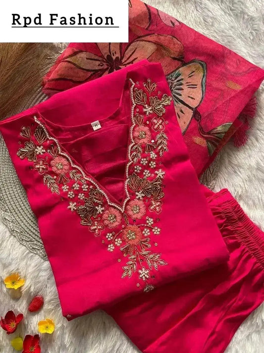 handwork kurta set - RPD Fashion