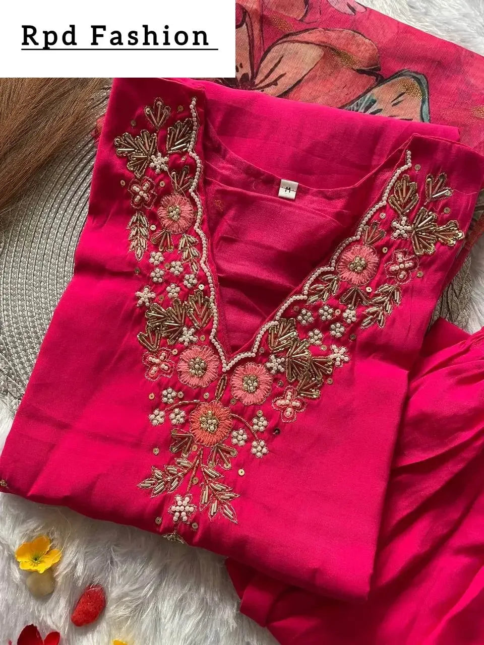 handwork kurta set - RPD Fashion