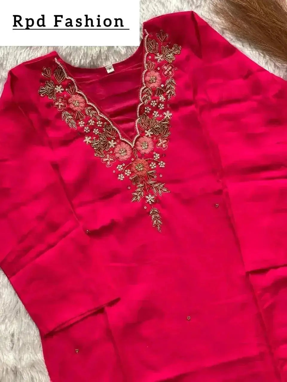 handwork kurta set - rpd fashion