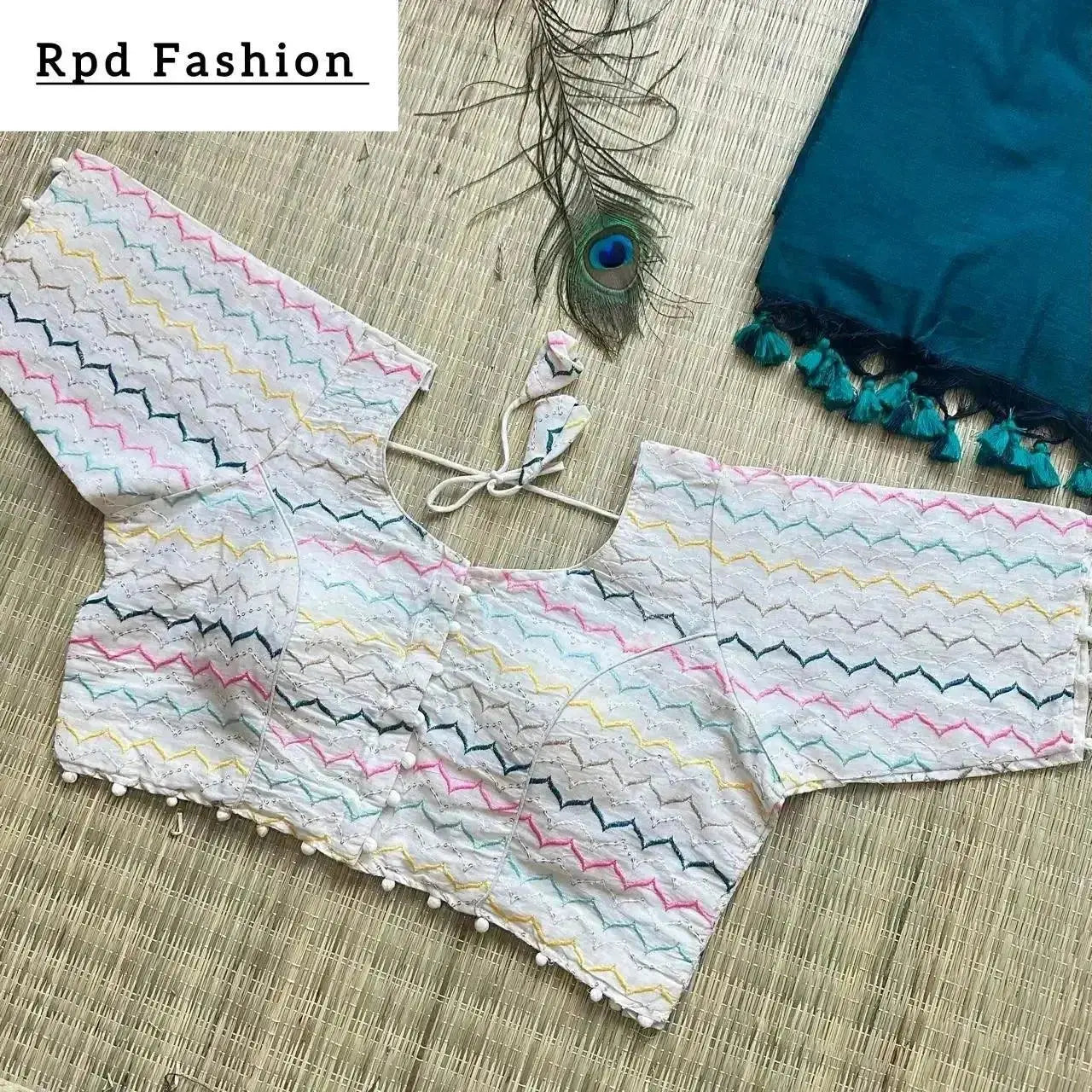 khadi cotton saree - rpd fashion
