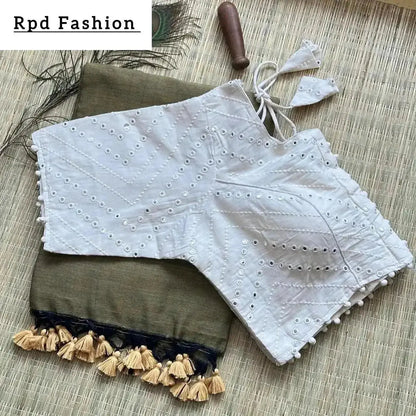 khadi cotton saree - RPD Fashion