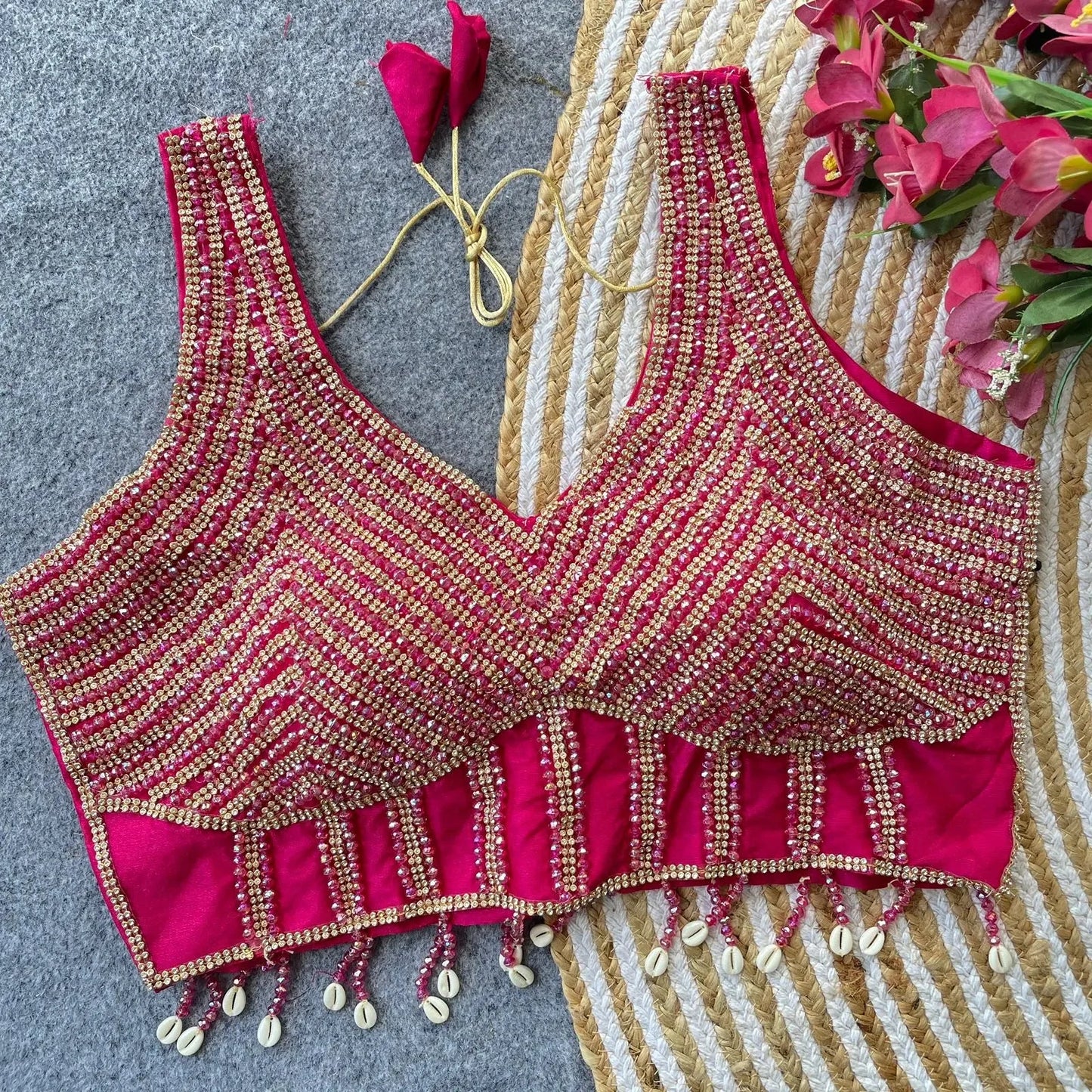 preal shabyachi blouse - handcrafted elegance in pure silk - rpd fashion