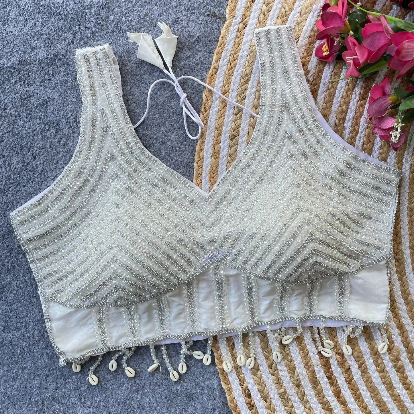 preal shabyachi blouse - handcrafted elegance in pure silk - rpd fashion