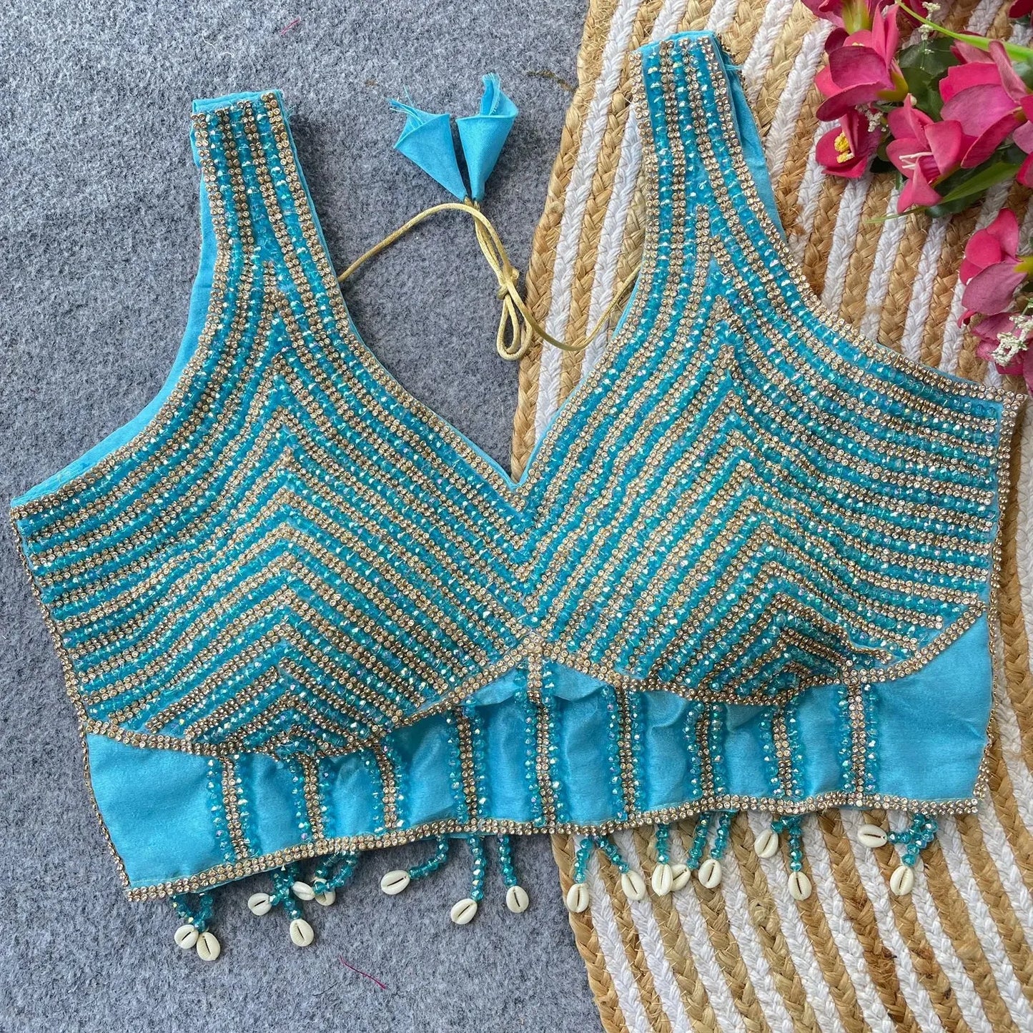 preal shabyachi blouse - handcrafted elegance in pure silk - rpd fashion