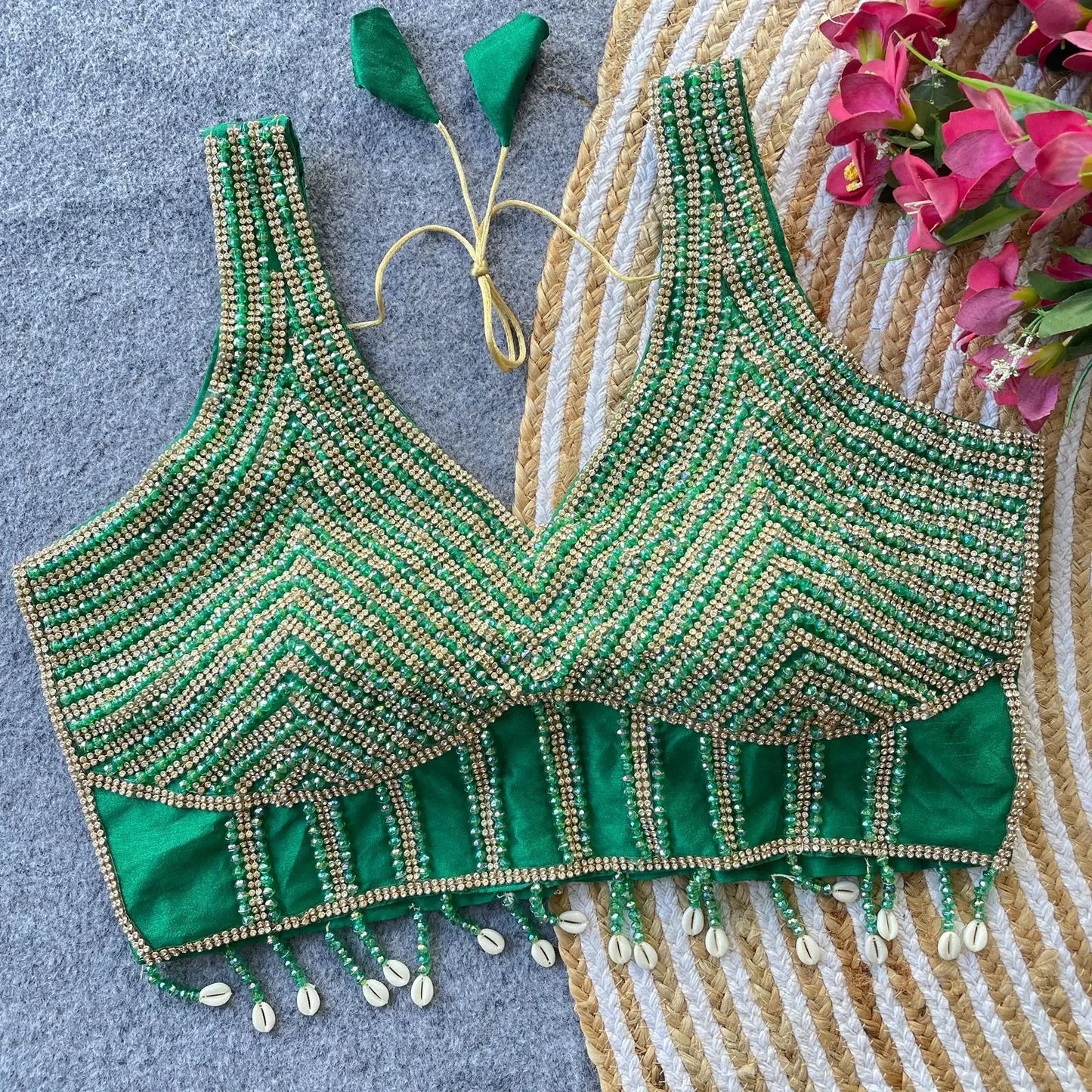 preal shabyachi blouse - handcrafted elegance in pure silk - rpd fashion