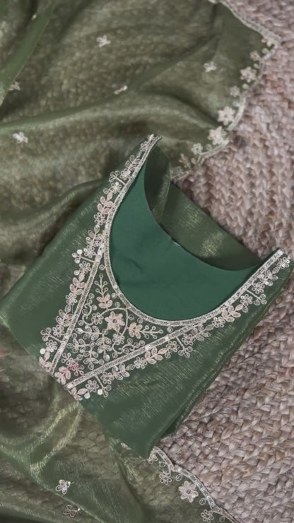 NEW TRENDY GREEN DRESS