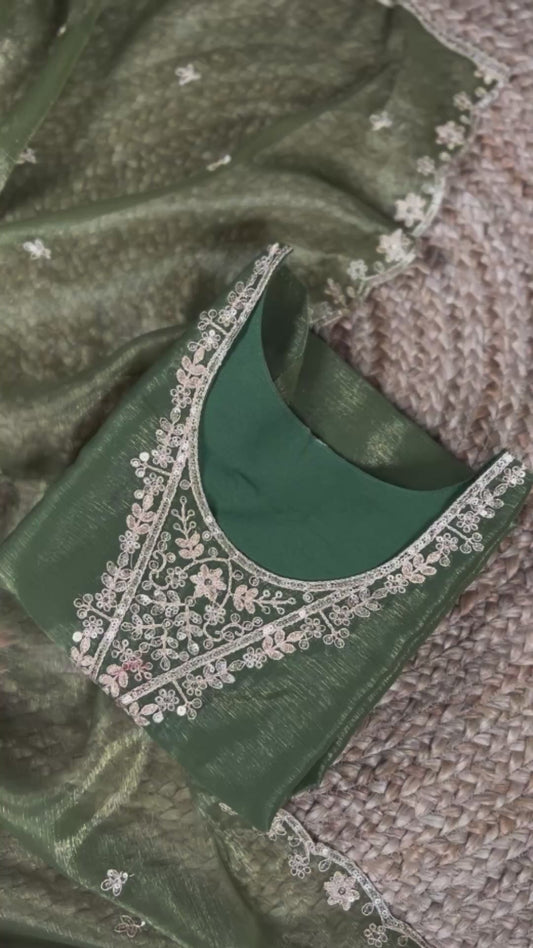 NEW TRENDY GREEN DRESS