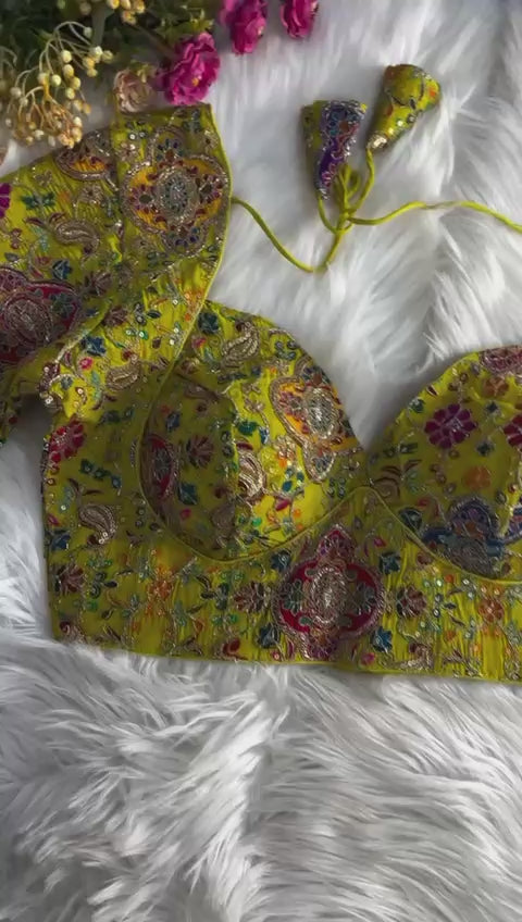 Elegant Readymade Bridal Blouses Online