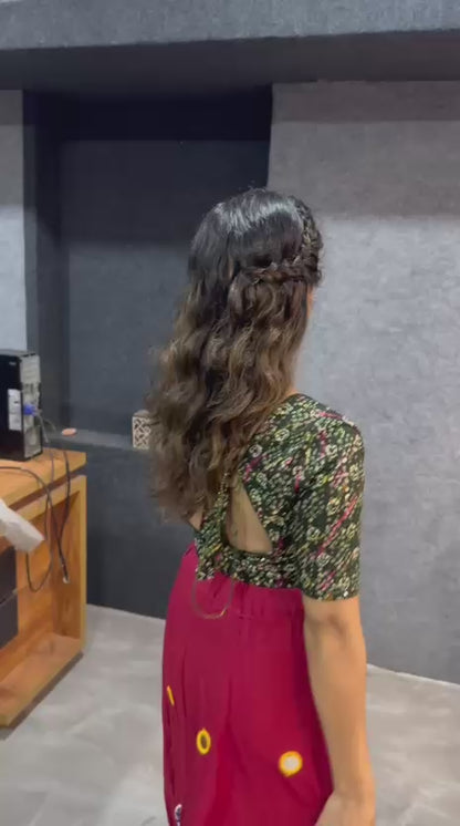 Flexible Readymade Blouse for Effortless Style