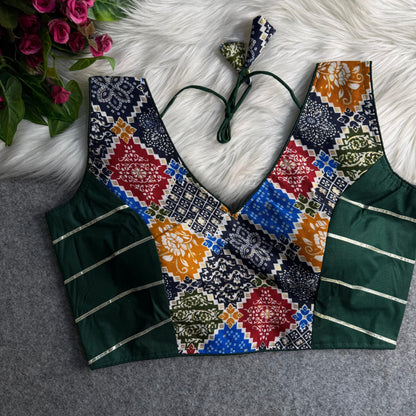 Navratri spl rayon cotton blouse