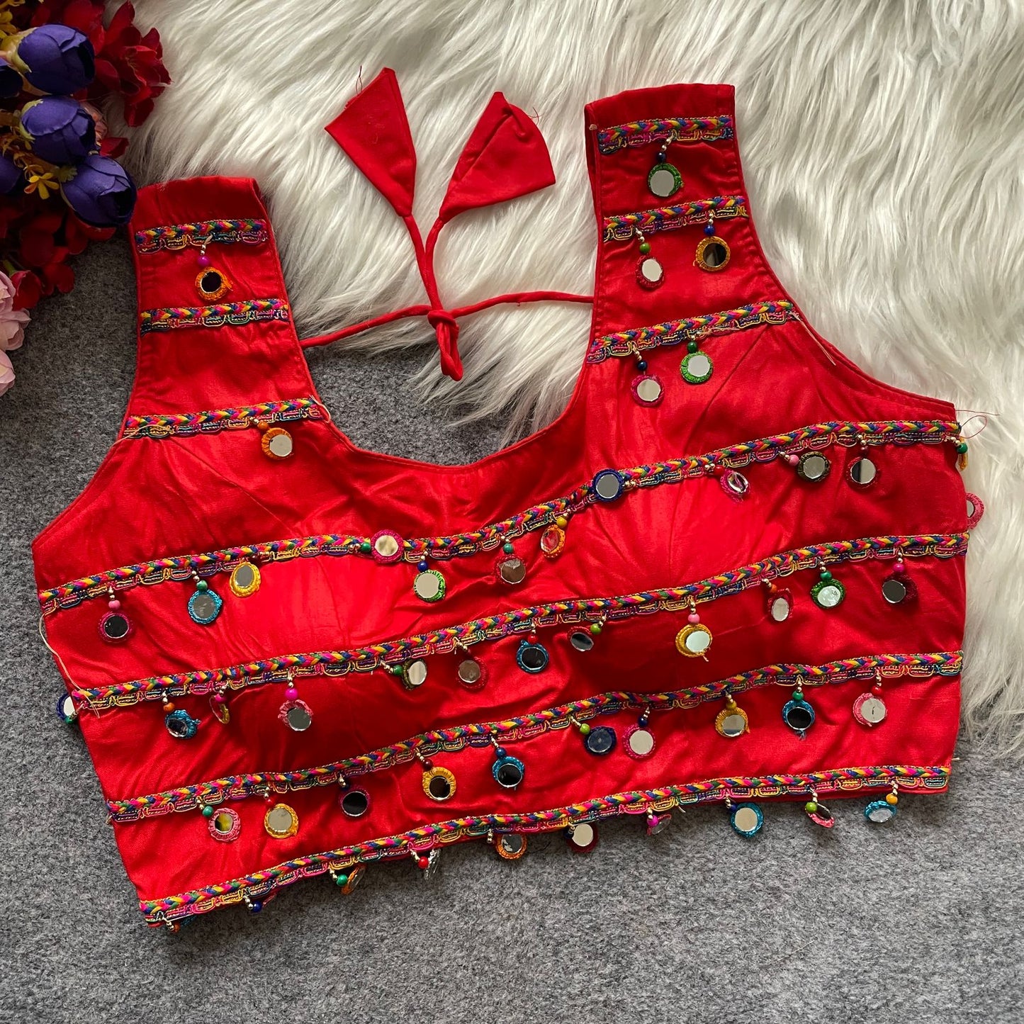 traditional navratri spl. halter neck blouse rpd fashion