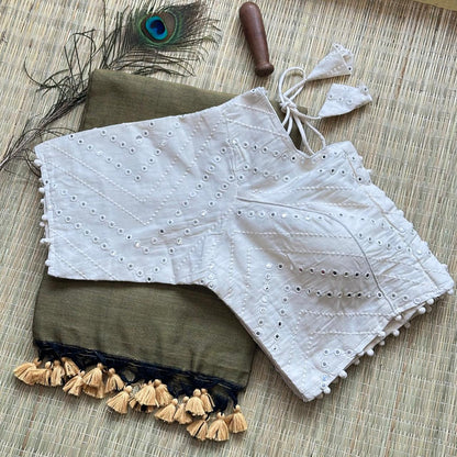 khadi cotton saree