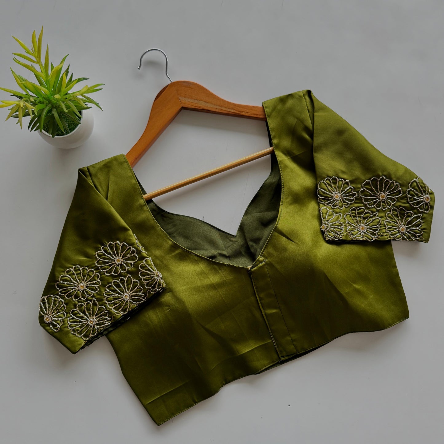 a beauty of golden handwork work all over blouse rpd fashion