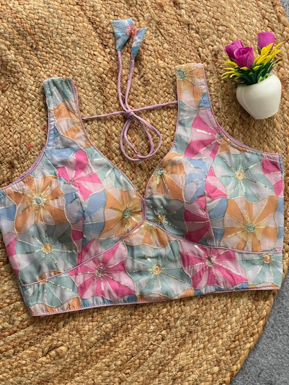 Navratri Special Sabyasachi Pattern Blouse - RPD Fashion