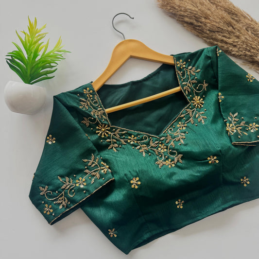 Designer Handwork Blouse with Intricate Detailing