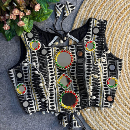 Heavy Embroidered Readymade Navratri Blouse - Rpd Fashion