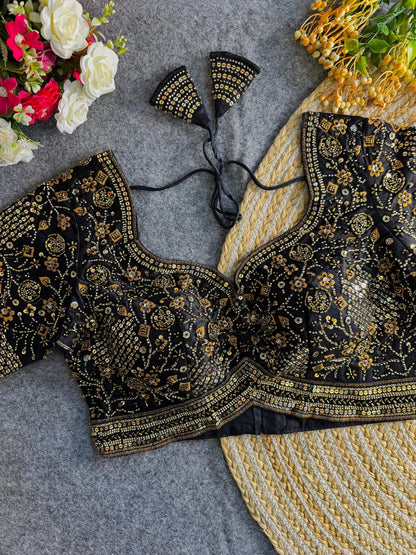 Sabyasachi inspired handwork blouse