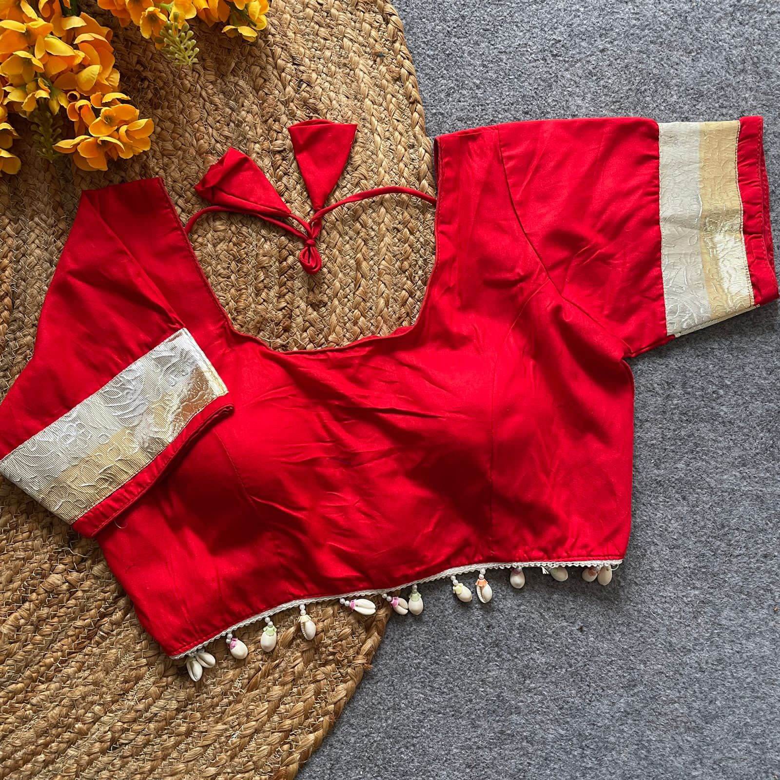 Traditional Navratri Special Halter Neck Blouse - Elegant & Stylish - Rpd Fashion
