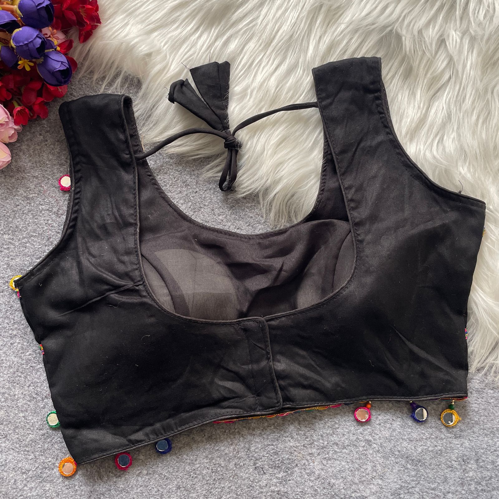 TRADITIONAL NAVRATRI SPL. HALTER NECK BLOUSE Rpd Fashion