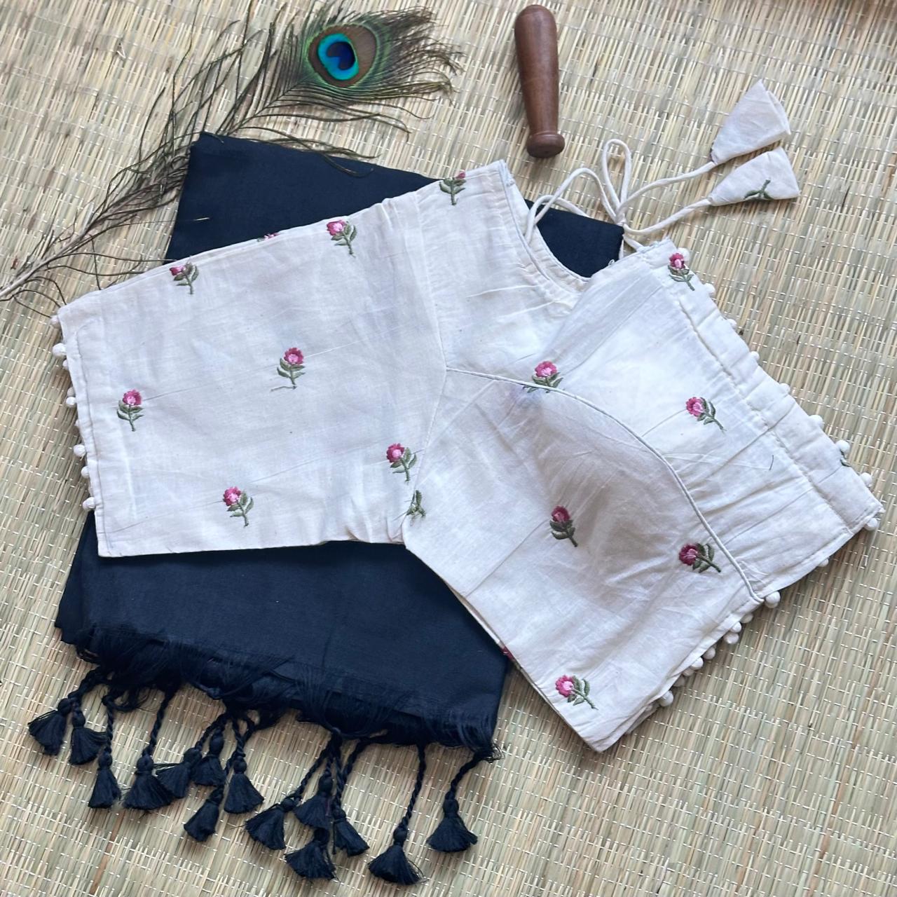 khadi cotton saree