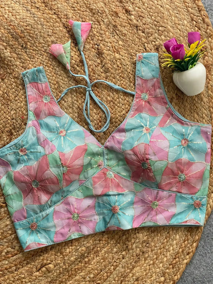 Navratri Special Sabyasachi Pattern Blouse - RPD Fashion