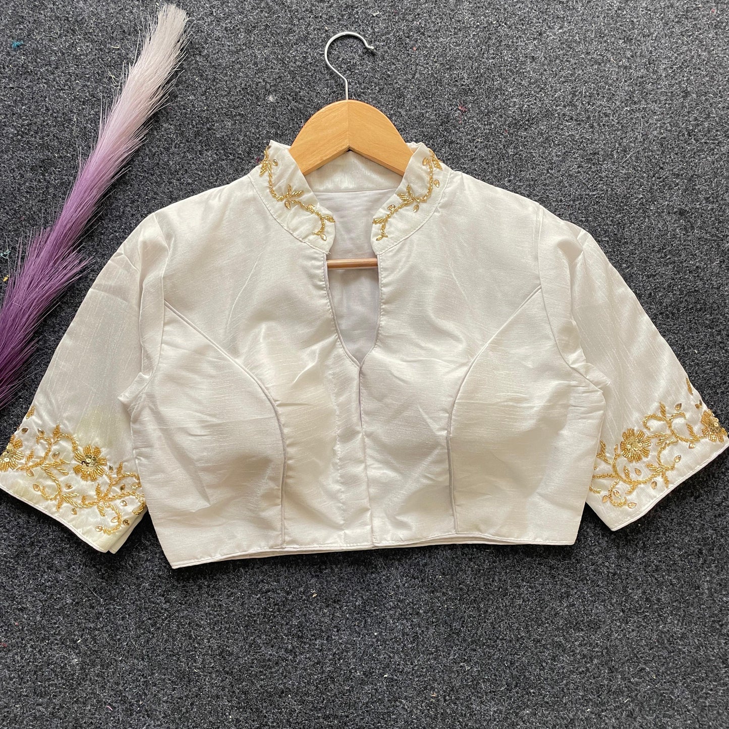 premium banglori silk handcrafted work