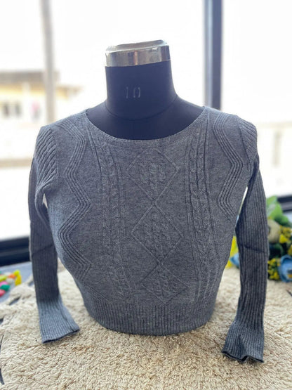 Trendy Winter Blouse for Women – Warm & Stylish Knit Design - RPD Fashion