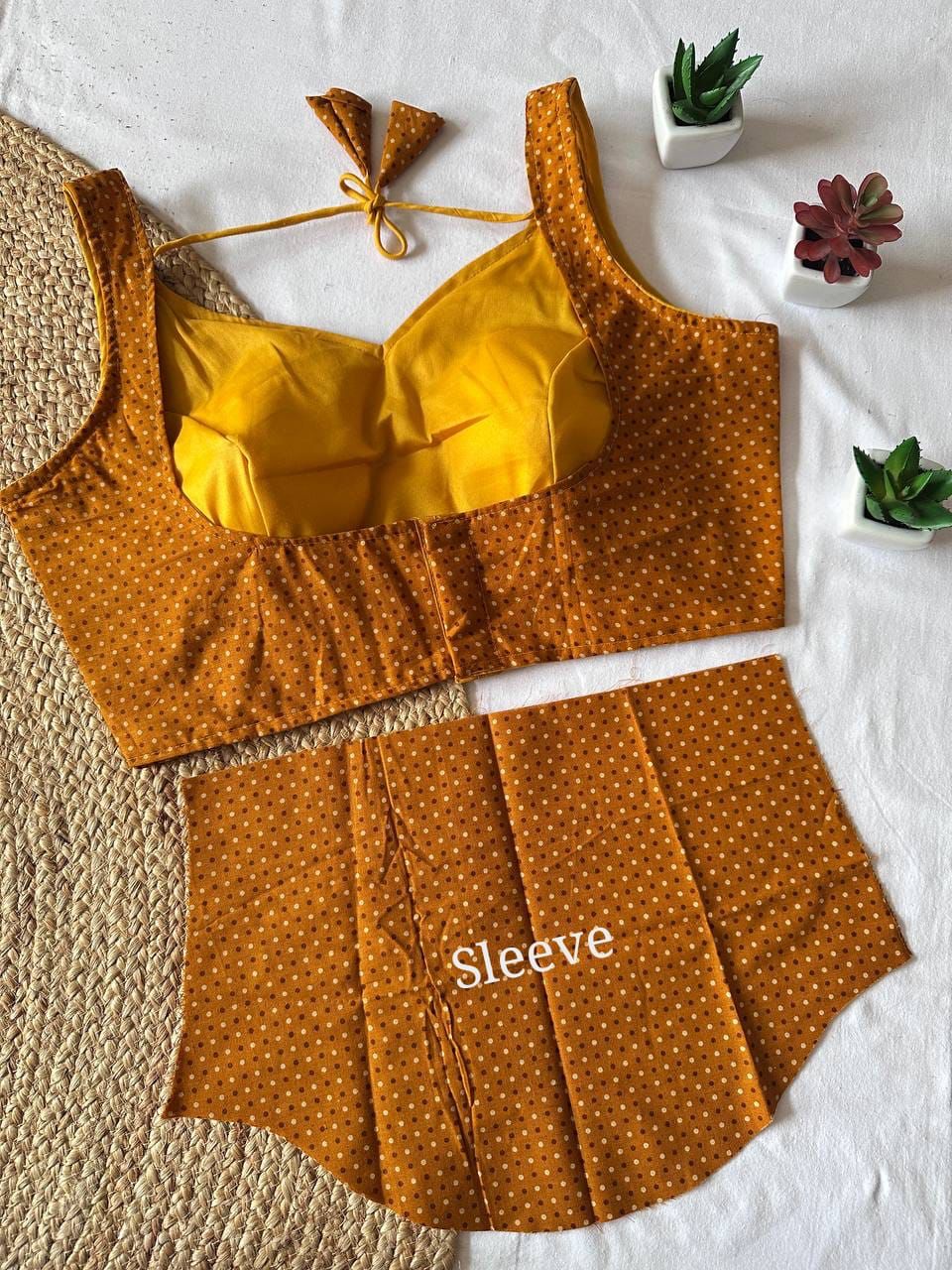 handblock cotton ajrakh blouse rpd fashion