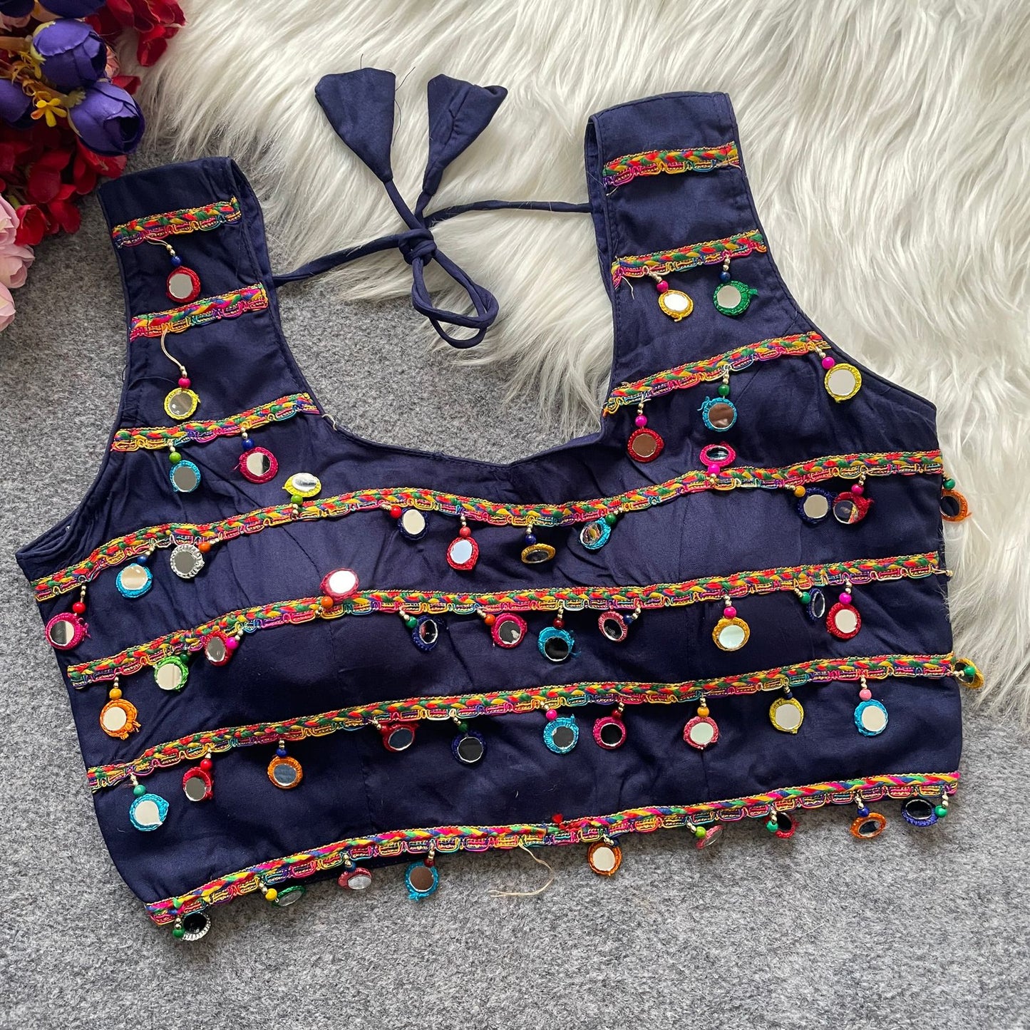 traditional navratri spl. halter neck blouse rpd fashion