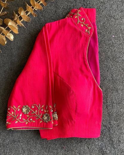 Premium banglori Silk Handcrafted work