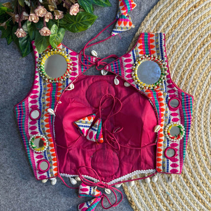 Heavy Embroidered Readymade Navratri Blouse - Rpd Fashion