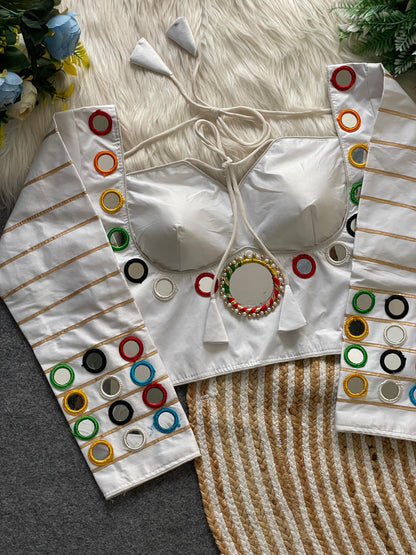 Navratri concept blouse