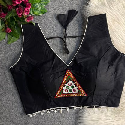 Traditional navratri rayon cotton blouse
