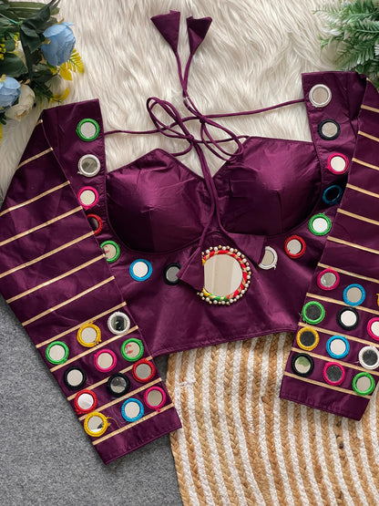 Navratri concept blouse