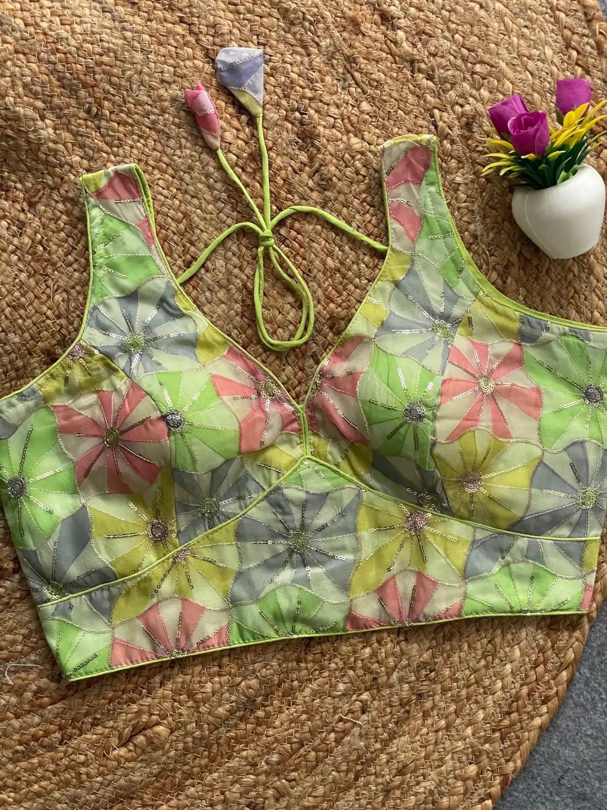 navratri special sabyasachi pattern blouse - rpd fashion