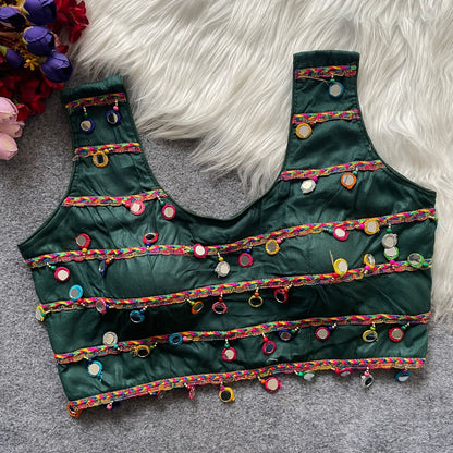 TRADITIONAL NAVRATRI SPL. HALTER NECK BLOUSE Rpd Fashion