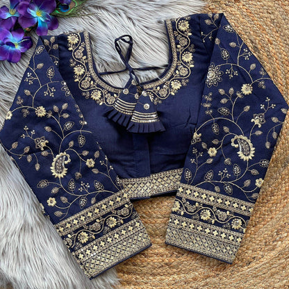 Heavy Embroidery Bridal Work Blouse - Rpd Fashion