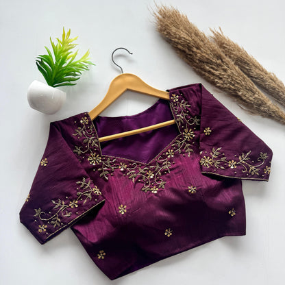 Designer Handwork Blouse with Intricate Detailing