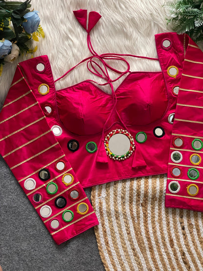 Navratri concept blouse