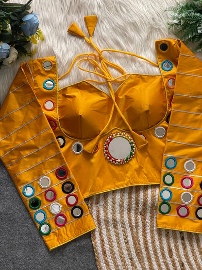 Navratri concept blouse