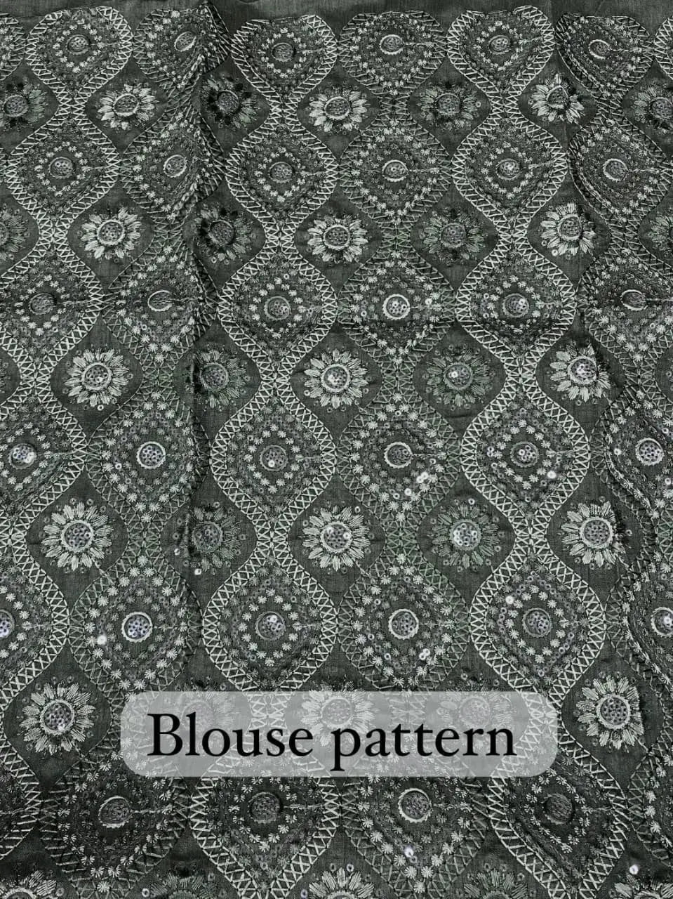 Grey Green Georgette Sarees for Women – Elegant Party Wear Collection - RPD Fashion